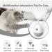PETGEEK Laser Pointer Cat Toy - Interactive Kitten Toy with Bird Squeaky - Automatic Rotating Cat Laser Pointer - Indoor Cat Toys Gray - Buy Online on GoSupps.com