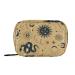 Magic Snake Sun Moon Pill Organizer 7 Days Dose Weekly Pill Case Bag Travel Size with Removeable Pill Compartment Compact Modern Pill Pouch 4.6 3.14 1.88 inch