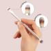 KISS NEW YORK Dual Ended Concealer & Blending Brush | Professional Flat Brush for Flawless Coverage on Eyes Nose & Lips | Perfect for Imperfections | Shop Internationally - Buy Online on GoSupps.com