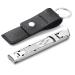 VOGARB Portable Nail Clippers for Thick Nails Ultra Thin Foldable Wide Jaw Opening Cutter with Safety Lock Double Head Curved and Bevel Trimmer for Toenail Fingernail Travel Design (Silver)