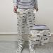 Daily Wear Post Surgery Tearaway Pants for Children | Patient Care Hook & Loop Closures | Easy On & Off 120CM White - Buy Online on GoSupps.com