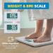 Lepulse Scale for Body Weight 550 lb Digital Bathroom Smart Scales - silver-white - Buy Online on GoSupps.com