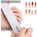 100 Pack Nail Files for Acrylic Nails - 100/180 Grit Double Sided Emery Boards - Professional Nail Buffering Files (100 Count) - Buy Online on GoSupps.com