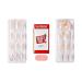 KISS imPRESS No Glue Mani Press On Nails - On My Mind White Almond Shape Medium Size Includes 30 Nails & Accessories - Shop Now Internationally - Buy Online on GoSupps.com