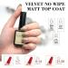 CANNI Gel Matt Top Coat Nail Polish - Long Wear 9ML Soak Off for Gel Nails Ideal for Home & Salon Use - Buy Online on GoSupps.com