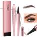 TaimeiMao Magic Eyebrow Pen Waterproof 3D Eyebrow Pen New 3D Microblading Eyebrow Pen Strong Adhesion for Shaping Natural Eyebrows Dark Brown