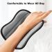 FREETOO Fitted Wrist Brace for Carpal Tunnel Relief - Adjustable Night Support with Metal Splint for Arthritis & Tendonitis - Right/Left Hand Size S/M (13-20CM) - Black Red - Buy Online on GoSupps.com