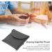 Portable PU Leather Hearing Aid Case - Compact Pocket-Sized Black Bag for Amplifiers - Buy Online on GoSupps.com