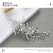 Catery Rhinestone Bridal Hair Comb - Silver Wedding Hair Piece for Women and Girls - Buy Online on GoSupps.com