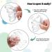 4 Pack Octopus Hair Clips for Thick Long Hair - No Slip Grip (Clear, 8.5 cm) - Buy Online on GoSupps.com