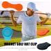 FINGER TEN Golf Ball Marker Hat Clip Magnetic Set - 6 Silicone Hat Clip (Black&Blue&Orange) - Durable & Removable - Value Pack (3, 6, 9, 12) - Attaches Easily to Hats, Caps, Belt - Silver - Buy Online on GoSupps.com