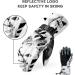 Ski Gloves - Waterproof Snow Gloves -30 Winter Gloves for Cold Weather Touchscreen Snowboard Gloves - White (Medium) - Men Women - Buy Online on GoSupps.com