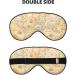 World Map Sleep Mask | Adjustable Double-Sided Eye Covers for Ultimate Comfort & Eye Care - Buy Online on GoSupps.com