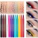 RoseFlower 12 colors liquid eyeliner set - Buy Online on GoSupps.com