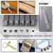 OWDEN Jewelry Metal Stamps Set - 6pcs Heart Design Stamps, Steel Punch for Jewelry Making - Buy Online on GoSupps.com