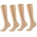 MDCG compression stockings with zipper 2 pairs of compression socks compression socks stockings for women men against swelling edema s a