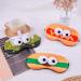 Funny Hamburger Sleep Mask for Women | Soft Travel & Nap Eye Mask with Elastic Strap - Perfect for Rest & Relaxation - Buy Online on GoSupps.com