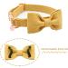 Dogwong Yellow Dog Collar with Removable Fly | Adjustable & Comfortable Collar for Small to X-Large Dogs | Perfect Gift for Dog Lovers - Buy Online on GoSupps.com