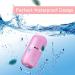 Rechargeable Electric Razor for Women - Waterproof Bikini Trimmer & Shaver for Legs, Underarms & Face - Pink - Buy Online on GoSupps.com