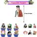 25pcs Cake Decorations with 24pcs Cupcake Toppers 1pcs Cake Topper for peso pluma Birthday Party Supplies - Buy Online on GoSupps.com