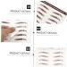 FRCOLOR 6pcs Eyebrow Stickers Beauty Tools False Eyebrows Cosmetics Imitation Eyebrow Sticker Applique Woman - Buy Online on GoSupps.com