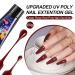 Mobray 60g Poly Nail Gel - Burgundy Maroon Acrylic Gel for Thickening Nail Beauty | Professional Salon & DIY Manicure Gift for Women - Buy Online on GoSupps.com