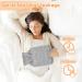 2L Hot Water Bottle with Fluffy Cover - Hot/Cold Compress for Pain Relief - Grey - Buy Online on GoSupps.com