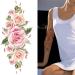 Quichic Realistic Large Flower Temporary Tattoos - 60+ Designs for Women and Girls - Sexy Floral Blossom Branch Neck and Hand Fake Tattoos - Long Lasting Adult Temporary Tattoo - Buy Online on GoSupps.com