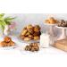 12 Bite Size Pastries | Freshly Baked Croissants | Rugelach Pastries | Breakfast Pastry or Snack | Coffee Snack | Office Snack | Preservative Free & No Coloring Added | 8 oz-Sterns Bakery(Chocolate) Chocolate Rugelach - Buy Online on GoSupps.com