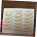 FOMIYES 40 Sheets Lace Double Eyelid Sticker Clear Stickers Duct Tape Clear Girls Double Eyelid Tapes Miss - Buy Online on GoSupps.com