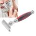 Security razor reusable safety razor with a long handle for men with a double -edged shave manual razor for clean shaving for men as well as for women