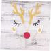 Didiseaon 10 Sets Glitter Outfit Cocktail Garnish Birthday Cake Topper Christmas Reindeer Cupcake Topper Christmas Toppers Antler Flash Plug-in Baking Paper Insert Card Child Top Hat - Buy Online on GoSupps.com