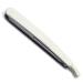 Buy Premium White Straight Edge Folding Barber Razor with Blade - International Shipping Available - Buy Online on GoSupps.com