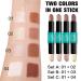 Contour Stick Set - 2Pcs Dual-Ended Highlighter & Contouring Makeup for All Skin Tones | Long Lasting Waterproof Cream Bronzer & Highlighting Pen - Buy Online on GoSupps.com
