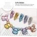 BIUDECO Nail Color Displaying Card 3 Nail Art Tools Nail Polish Tools Nail Tool Manicure Tools Nail Para U as Clear Nail Color Displaying Tool Nail Color Nail Polish Glue Bear - Buy Online on GoSupps.com