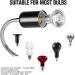 Yukung Reptile Aquarium Heat Lamp with 3 UVA UVB Bulbs 50W - Tortoise & Turtle Heating Light - Buy Online on GoSupps.com