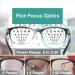 One Power Tortoise Flex Auto Focus Reading Glasses - Adjustable Magnifying Readers for Adults (0.5X - 2.5X) | International Shipping Available - Buy Online on GoSupps.com