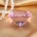 MUNEFE Diamondsly Glass Crystal Drill 2 Color Nail Art Display Glass Crystal Drill for Decorating Rooms and Other Shot Models(60MM pink) - Buy Online on GoSupps.com