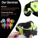 Vivaglory Neon Yellow Dog Life Jacket - Adjustable & Durable Excellent Buoyancy for Small Dogs XS (43-51 cm Chest) - Buy Online on GoSupps.com
