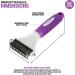 Poodle Pet Dematting Comb - Handheld Undercoat Rake for Dogs with Long/Short Hair - Buy Online on GoSupps.com