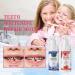 2PCS Kids Foam Toothpaste Set for U Shaped Toothbrush - Strawberry & Blueberry Flavor | Gentle Whitening, Anti-Cavity Formula for Children - Buy Online on GoSupps.com