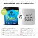 BODYLAB24 Vegan Protein Chocolate-Nougat 1000g | 100% Vegan Protein Powder | 80g Protein per 100g | Muscle Building & Maintenance - Buy Online on GoSupps.com