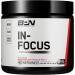 BARE PERFORMANCE NUTRITION, BPN in-Focus Brain Support Supplement, Improve Focus & Energy, Alpha GPC, Watermelon Passionfruit, 40 Servings