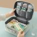 Chenkee Waterproof 3-Piece Medication Bag Set | Large Capacity First Aid Storage for Home Office & Travel - Gray - Buy Online on GoSupps.com