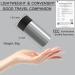 Dacesoul Smart Mini Shaver for Men - Portable Electric Razor Type-C Rechargeable IPX7 Waterproof No On/Off Switch with Mirror - Enhance Your Grooming Experience - Buy Online on GoSupps.com