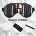 USA Flag American Spartan Print Sleep Eye Mask - Unisex Light Blocking Adjustable for Deep Rest - Perfect for Travel & Home - Buy Online on GoSupps.com