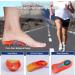 Correct-Position Orthotic Insoles for Plantar Fasciitis Relief | Arch Support for Overpronation & Flat Feet | Reduce Heel, Knee & Back Pain | 3/4 Length | 1 Pair Red Foam+Orange Fabric | Women 9-11 / Men 7-13 - Buy Online on GoSupps.com