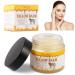 Beef Tallow and Honey Balm for Skin 100% Grass Fed Beef Tallow & Raw Wild Honey Balm All-Natural Moisturizer for Face & Body Tallow Balm for Skin Hydration 2 OZ (Yellow)