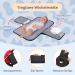 Ruvalino Baby Diaper Backpack - Multifunctional Baby Bag with Portable Changing Pad Pacifier Holder & Stroller Straps - Stylish Black for Moms & Dads - Buy Online on GoSupps.com