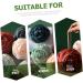 Buy Housoutil 4pcs Rose Bath Ball Loofah Sponge - Exfoliating Shower Pouf & Scrubber for Smooth Skin | International Shipping - Buy Online on GoSupps.com